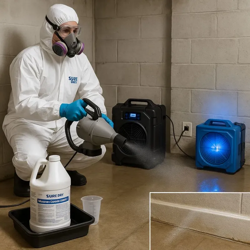 Sanitization and Odor Removal process in Crestview, FL