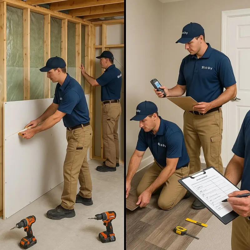 Repairs and Reconstruction process in Crestview, FL